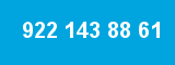 922 143 88 61 922 143 88 61